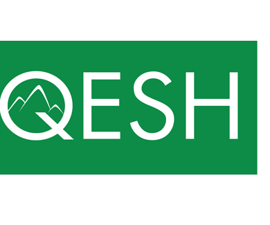 Grünes logo von QESH, eines Registered Consultant