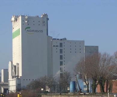 Fabriek gebouw van Agravis