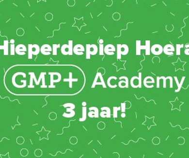 3 jaar GMP+ Academy!